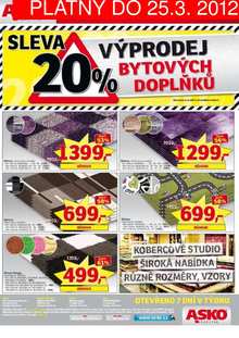 akční leták ASKO 12.3.2012-25.3.2012