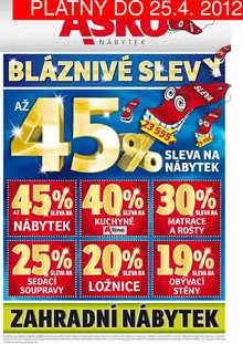 akční leták ASKO 12.4.2012-25.4.2012