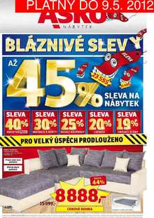 akční leták ASKO 26.4.2012-9.5.2012