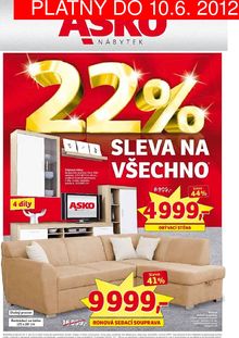 akční leták ASKO 25.5.2012-10.6.2012