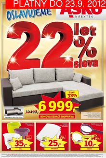 akční leták ASKO 10.9.2012-23.9.2012