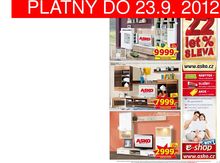 akční leták ASKO 10.9.2012-23.9.2012