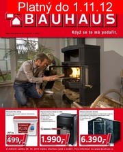 akční leták BAUHAUS 5.10.2012-1.11.2012