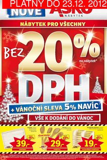 akční leták ASKO 10.12.2012-23.12.2012
