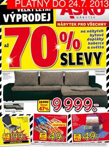 akční leták ASKO 11.7.2013-24.7.2013