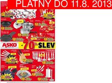 akční leták ASKO 25.7.2013-11.8.2013