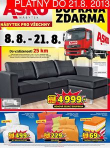 akční leták ASKO 8.8.2013-21.8.2013