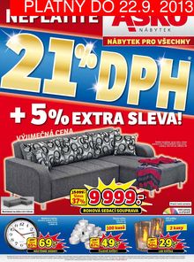 akční leták ASKO 9.9.2013-22.9.2013