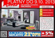 akční leták ASKO 9.9.2013-9.10.2013