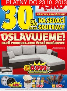akční leták ASKO 10.10.2013-23.10.2013