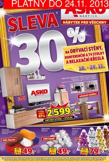 akční leták ASKO 18.11.2013-24.11.2013