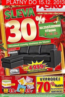 akční leták ASKO 9.12.2013-15.12.2013