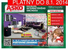 akční leták ASKO 9.12.2013-8.1.2014