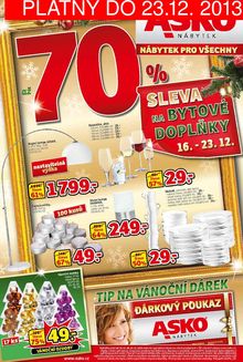 akční leták ASKO 16.12.2013-23.12.2013