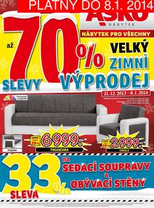 akční leták ASKO 21.12.2013-8.1.2014