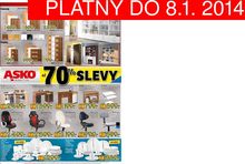akční leták ASKO 21.12.2013-8.1.2014