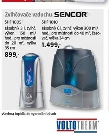 zvlhčovač vzduchu SENCOR SHF 100S