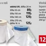 folie odolná UV záření