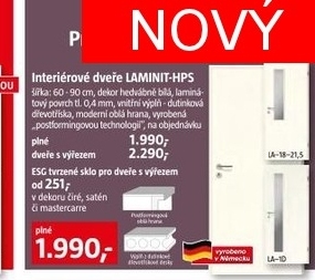 laminátové interierové dveře plné