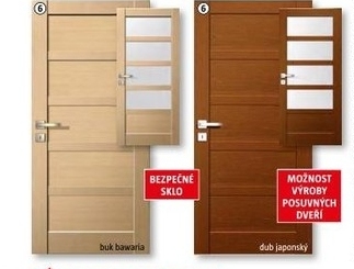 foliované dveře Braga plné