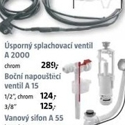 splachovací ventil