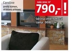umělý kámen Caroline skládaný pískovec