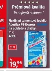 flexibilní cementové lepidlo Adesilex P9 MAPEI 