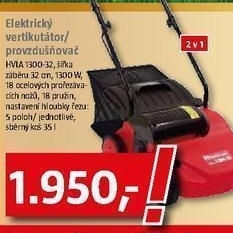 elektrický vertikutátor HVIA 1300-32