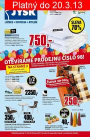 akční leták Jysk 14.3.2013-20.3.2013