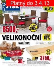 akční leták Jysk 21.3.2013-3.4.2013
