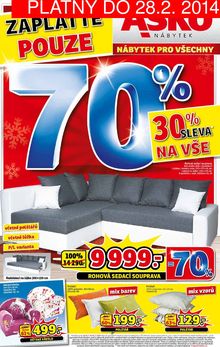 akční leták ASKO 10.2.2014-28.2.2014