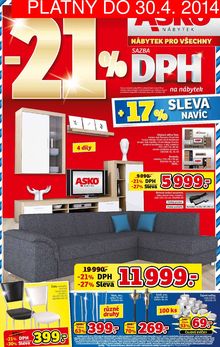 akční leták ASKO 14.4.2014-30.4.2014