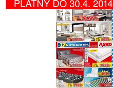 akční leták ASKO 14.4.2014-30.4.2014