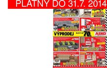 akční leták ASKO 14.7.2014-31.7.2014