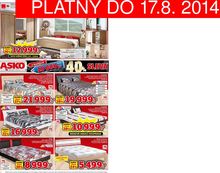 akční leták ASKO 1.8.2014-17.8.2014