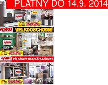 akční leták ASKO 1.9.2014-14.9.2014