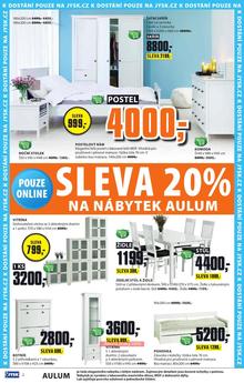akční leták Jysk 25.9.2014-8.10.2014