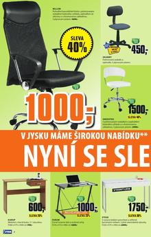 akční leták Jysk 25.9.2014-8.10.2014