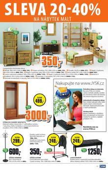 akční leták Jysk 25.9.2014-8.10.2014