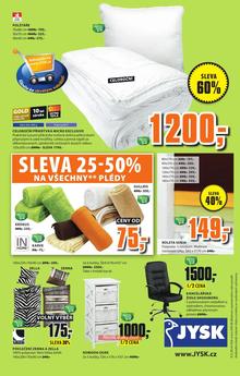 akční leták Jysk 30.10.2014-12.11.2014