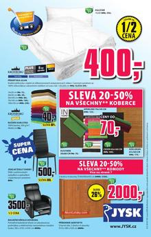 akční leták Jysk 6.11.2014-12.11.2014