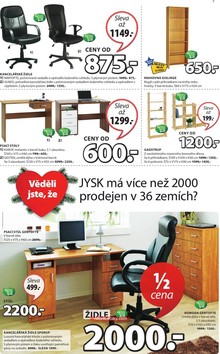 akční leták Jysk 13.11.2014-26.11.2014