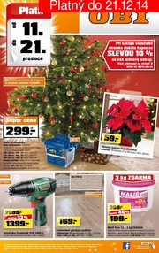 akční leták OBI 11.12.2014-21.12.2014
