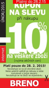 akční leták Breno koberce 9.2.2015-28.2.2015