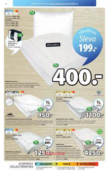 akční leták Jysk 12.3.2015-25.3.2015
