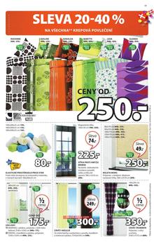 akční leták Jysk 26.3.2015-8.4.2015