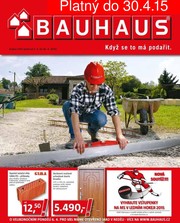 akční leták BAUHAUS 3.4.2015-30.4.2015