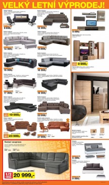 akční leták Sconto nábytek 24.6.2015-14.7.2015