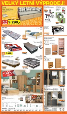 akční leták Sconto nábytek 24.6.2015-14.7.2015