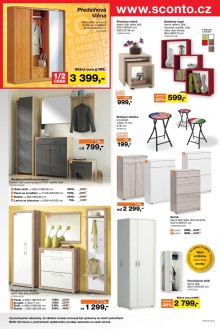 akční leták Sconto nábytek 2.9.2015-15.9.2015